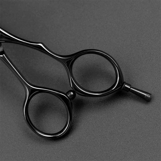 Zen Dragon 6" Matte Black Detail Scissor