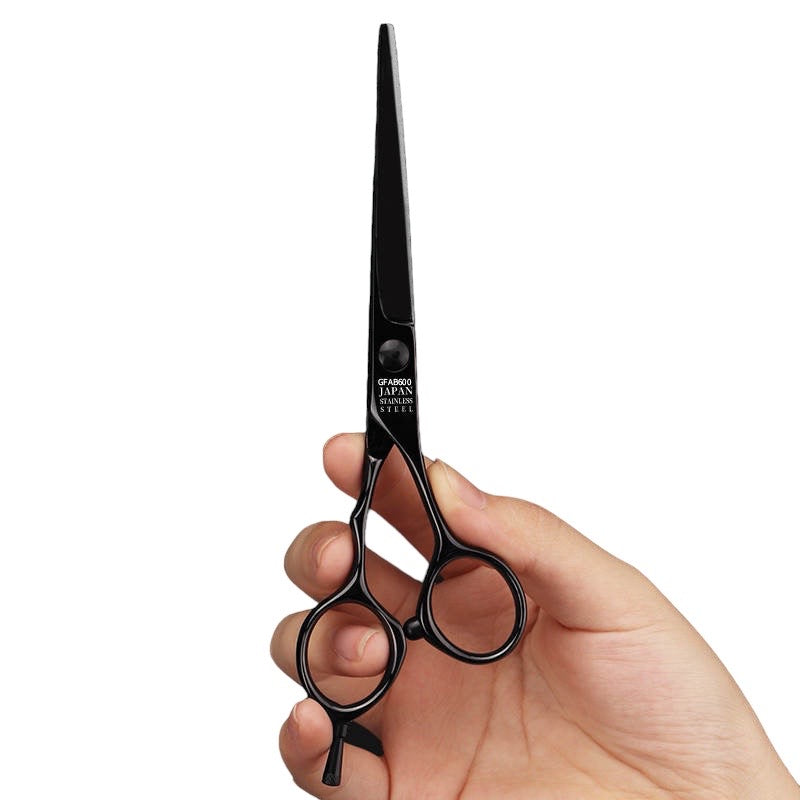 Zen Dragon 6" Matte Black Detail Scissor