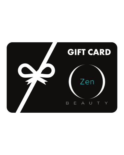 Tarjeta de regalo de belleza zen