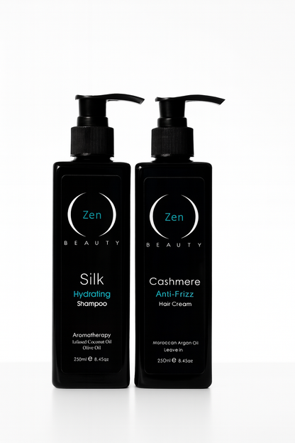 Zen SILK Shampoo and CASHMERE Leave-In Duo
