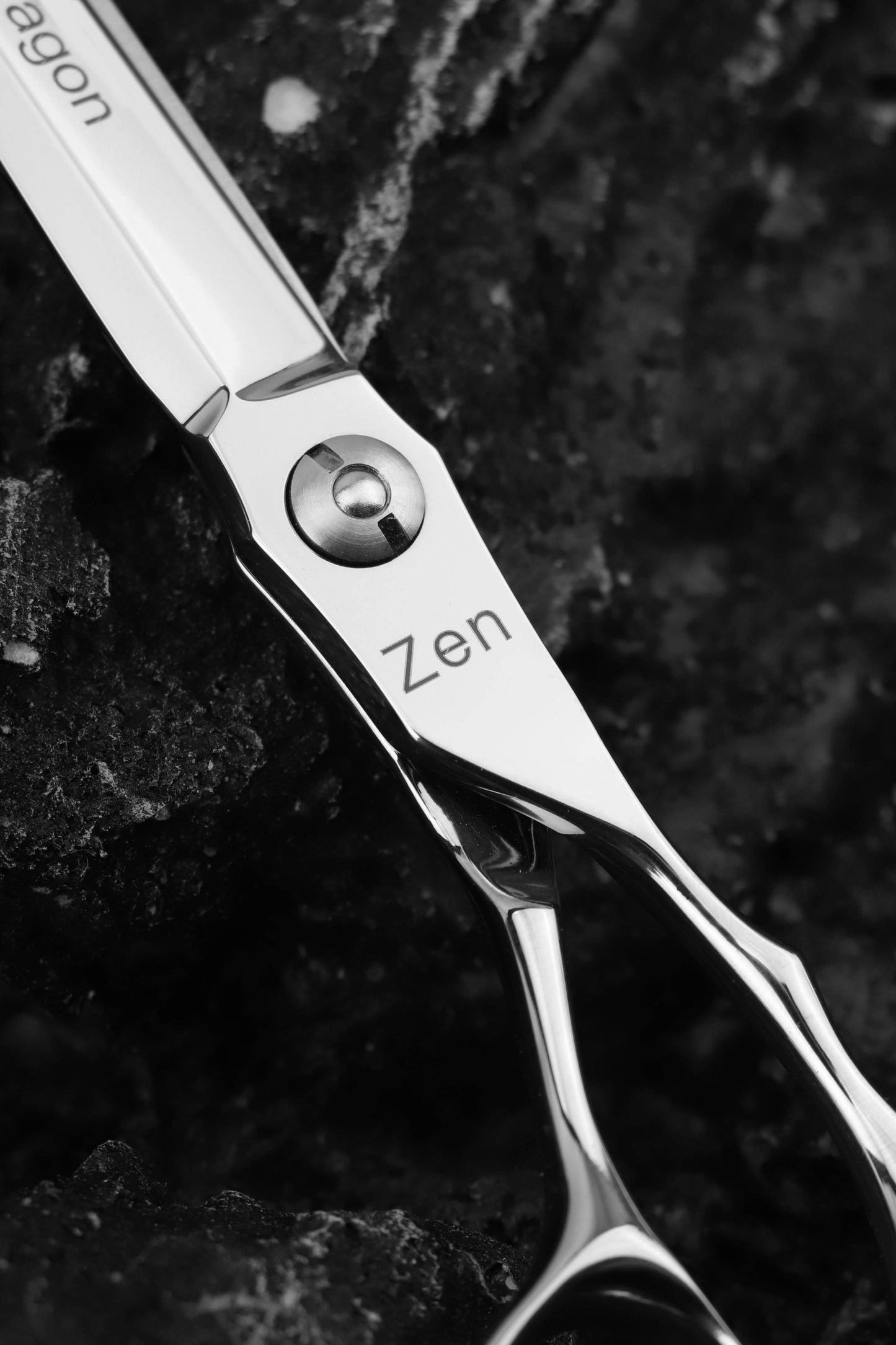 Zen Dragon 7" Samurai Scissor 440C Stainless Steel Convex Edge