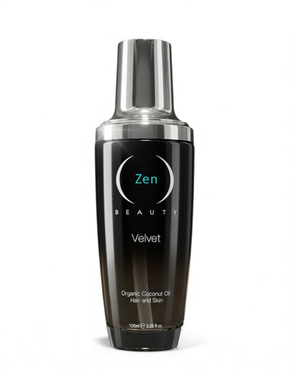 Zen SILK Shampoo and VELVET Organic Coconut Oil Duo